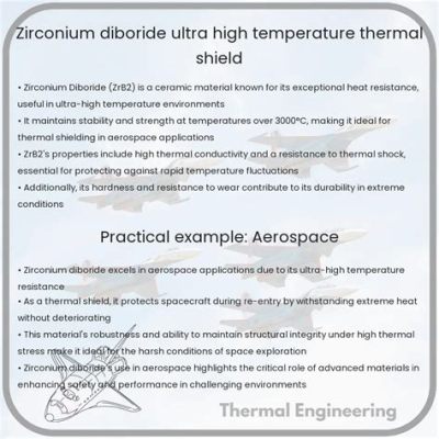 Zirconium Diboride – A High-Temperature Hero for Extreme Environments!